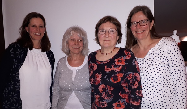 von links Angela Hufnagel, Elfi Schwind, Christa Büttner, Astrid Franzen