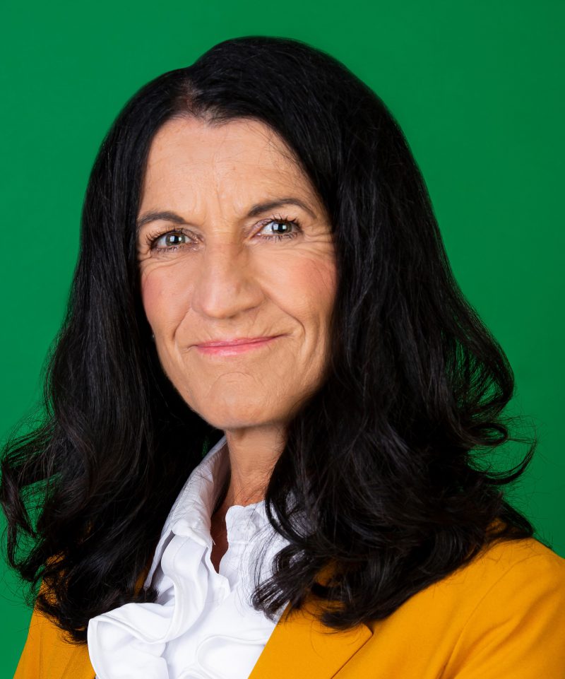 GRÜNE OB-Kandidatin Andrea Schmidt, GRÜNE Liste Platz 1