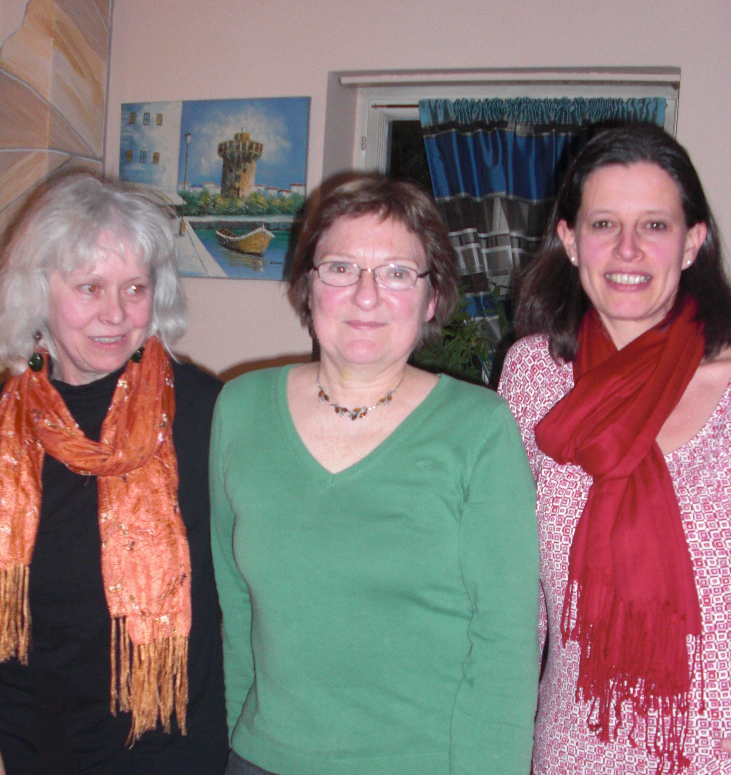 v.lks.: Elfie Hahn-Schwind, Christa Büttner, Angela Hufnagel