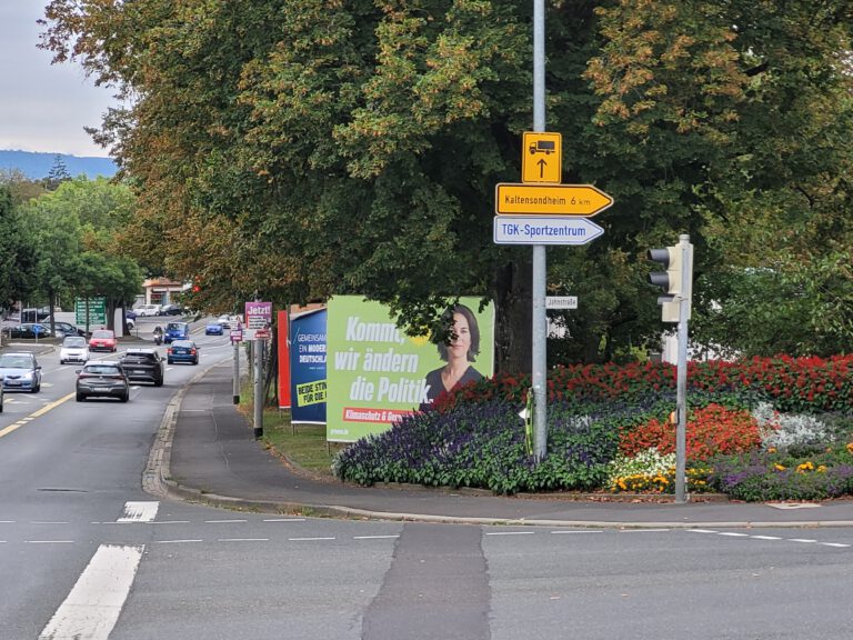 Anschlags- und Plakatierungsverordnung für Wahlwerbung