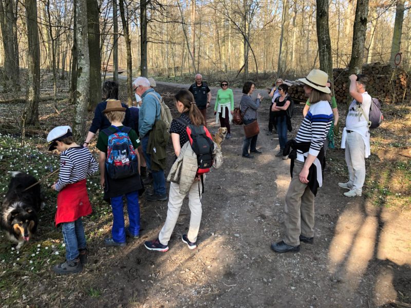 Pause beim Green Walk & Talk.