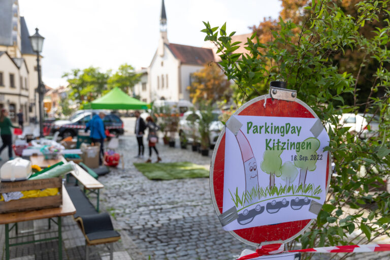 Erster „Parking Day“ in Kitzingen