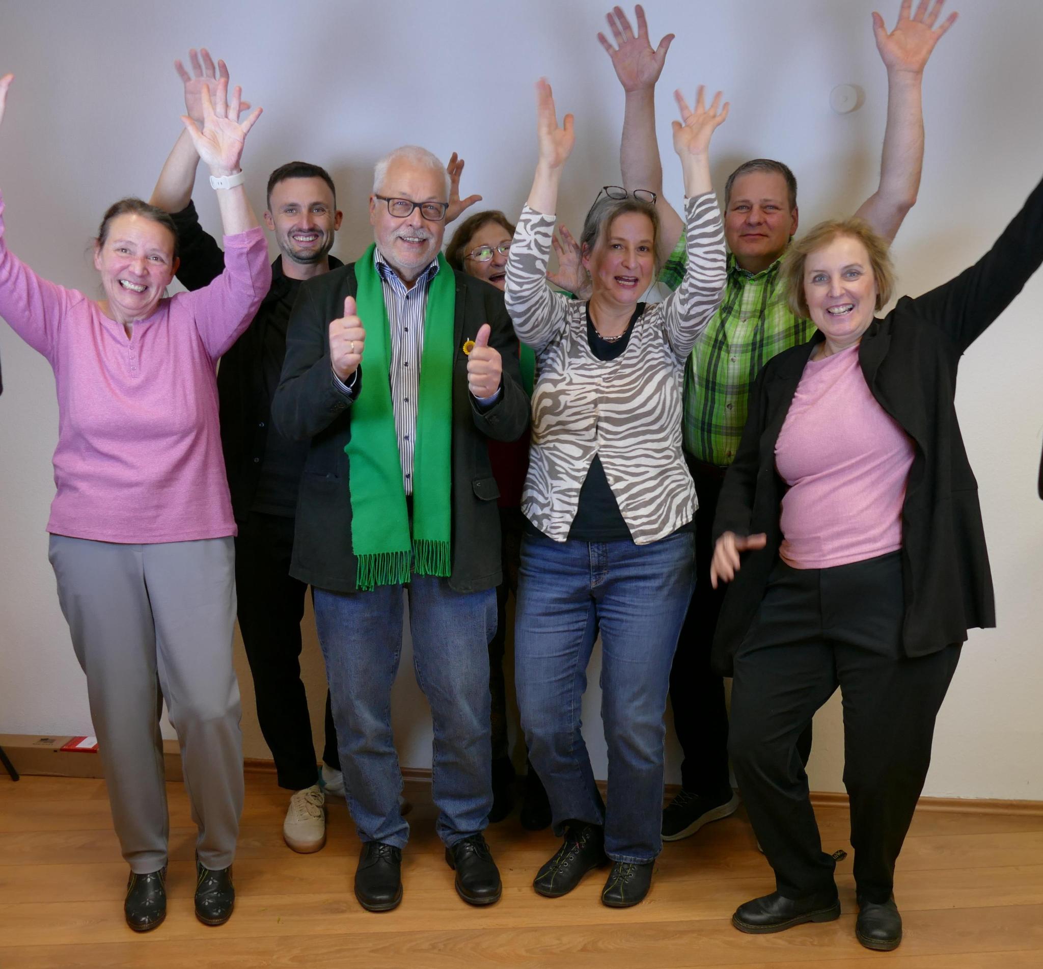 GRÜNE Stadtratskandidierende: Listenplätze 1-7