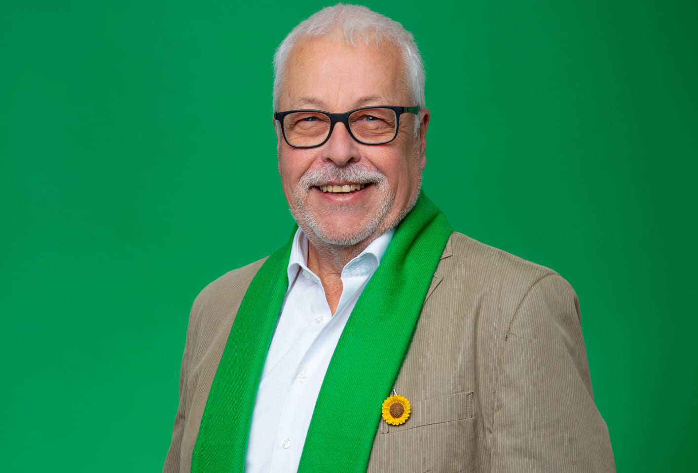 Grüner OB-Kandidat Klaus Sanzenbacher