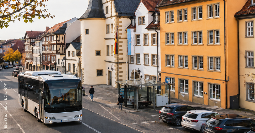 Stadtbus in der Kaiserstrasse