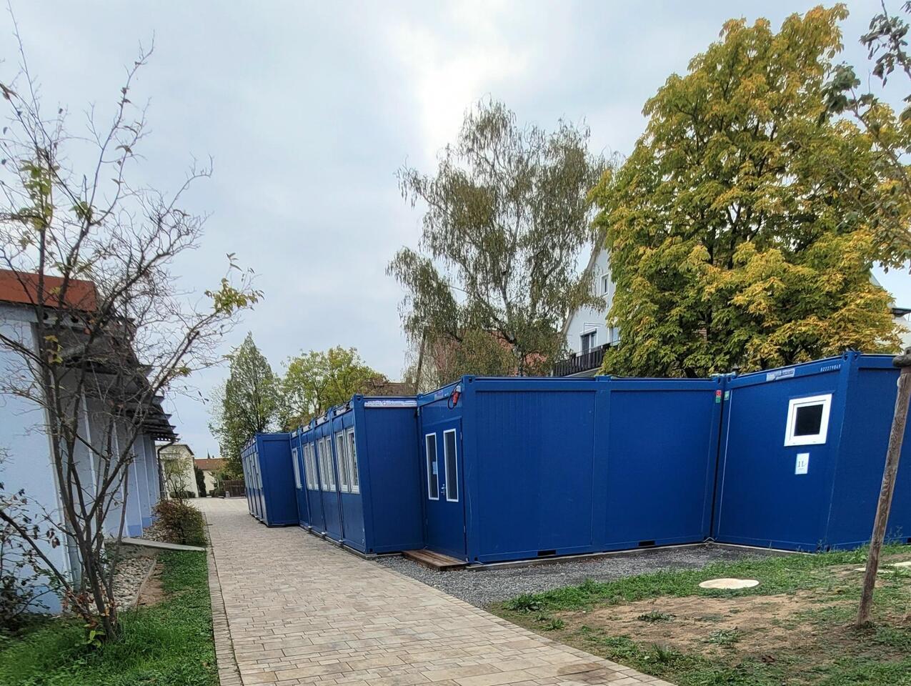 Klassenzimmercontainer, Grundschule Kitzingen-Siedlung